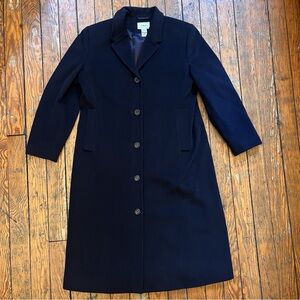 L.L. Bean Navy Blue Women's Coat 14P